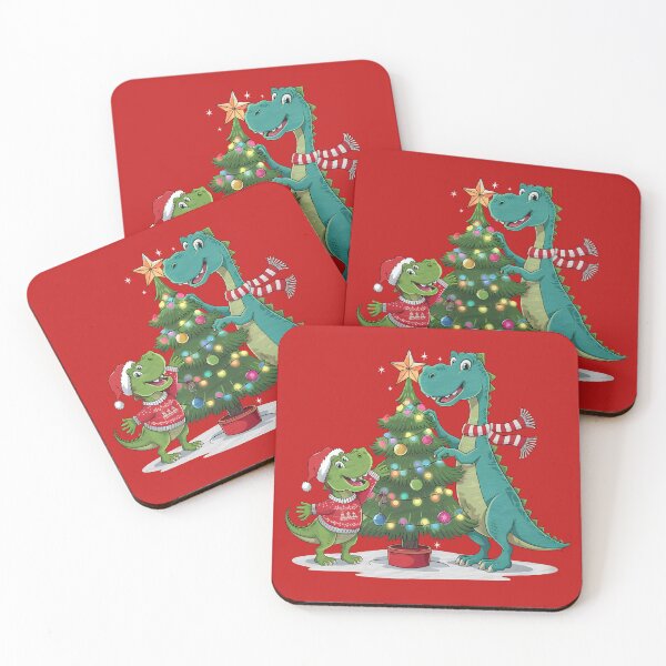 Item preview, Funny Christmas Dinosaur Tree Dino Essential designed and sold by TS-Des.