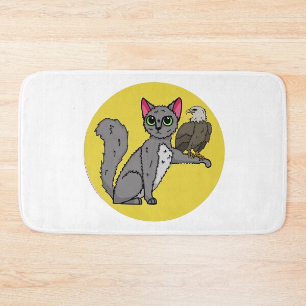 Item preview, Cute Cat with Eagle designed and sold by KockyNaTriku.