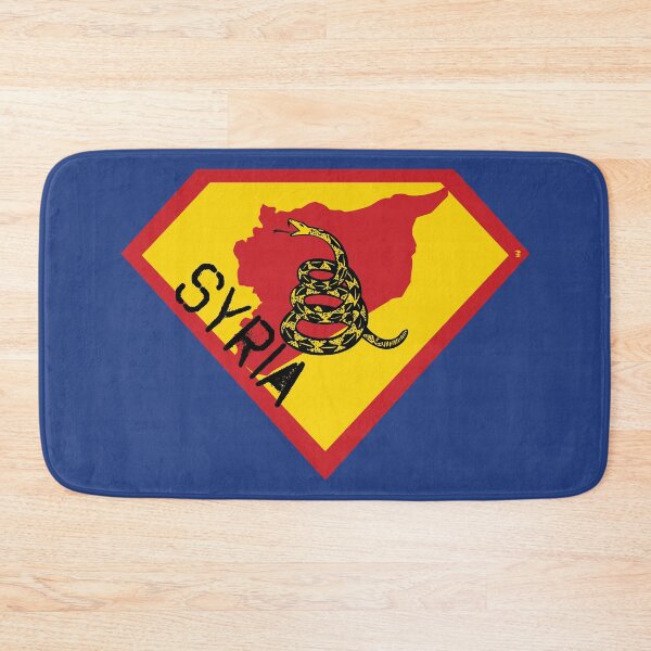 Item preview, SYRIA Spell Out - Freedom Is The Superpower - Gadsden Snake Flag - Dont Tread On Me SUPERHERO design designed and sold by pelagio.