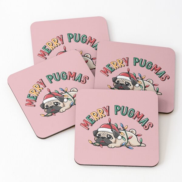 Item preview, Merry pugmas designed and sold by FriendlyLlama.