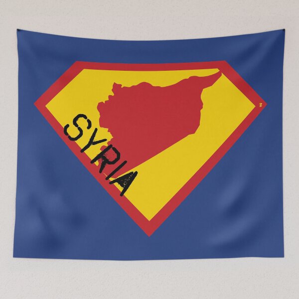 Item preview, SYRIA Spell Out - Freedom Is The Superpower -  SUPERHERO design designed and sold by pelagio.