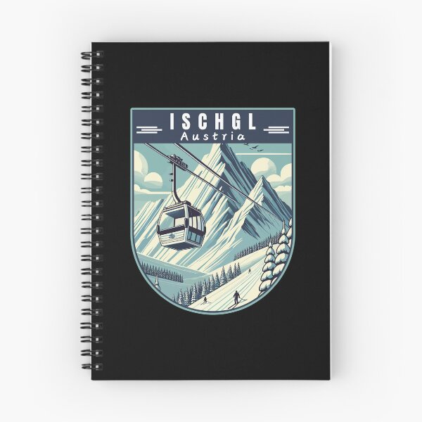 Item preview, Ischgl in Austria (Tirol) Vintage Vector Art Travel Badge designed and sold by MaateoDesign.