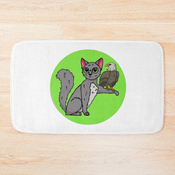 Item preview, Cute Cat with Eagle designed and sold by KockyNaTriku.
