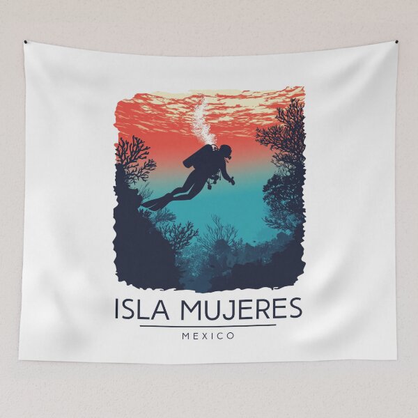 Item preview, Isla Mujeres - Mexico  designed and sold by StudioRedKoala.