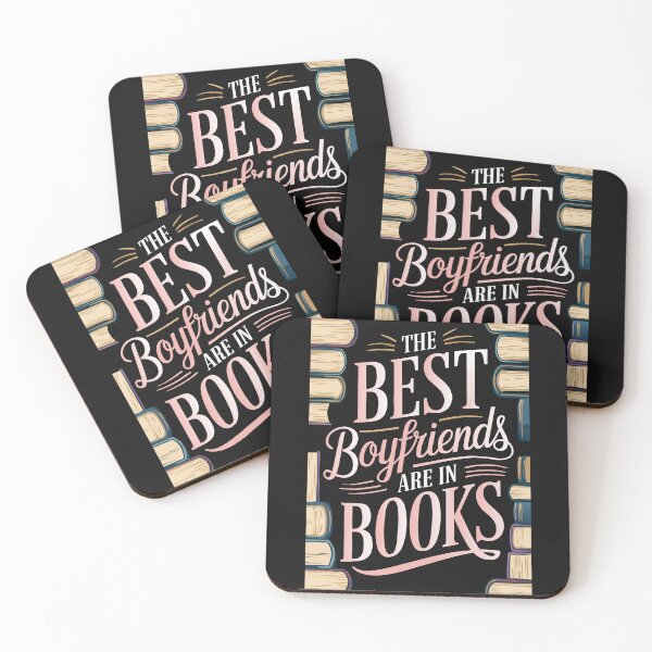 Item preview, The Best Boyfriends Are in Books – Literary Love designed and sold by pixelated_echoes.
