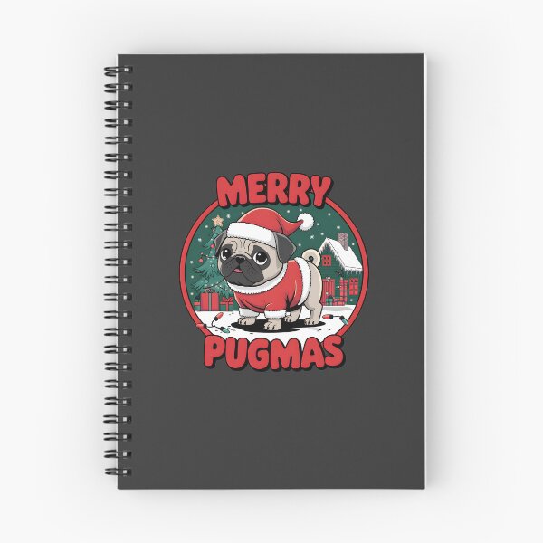 Item preview, Merry pugmas designed and sold by FriendlyLlama.
