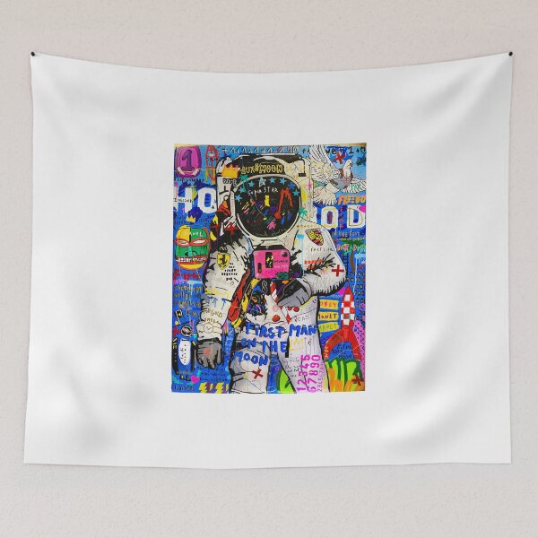 Item preview, Banksy Astronaut  designed and sold by ByOxCe.