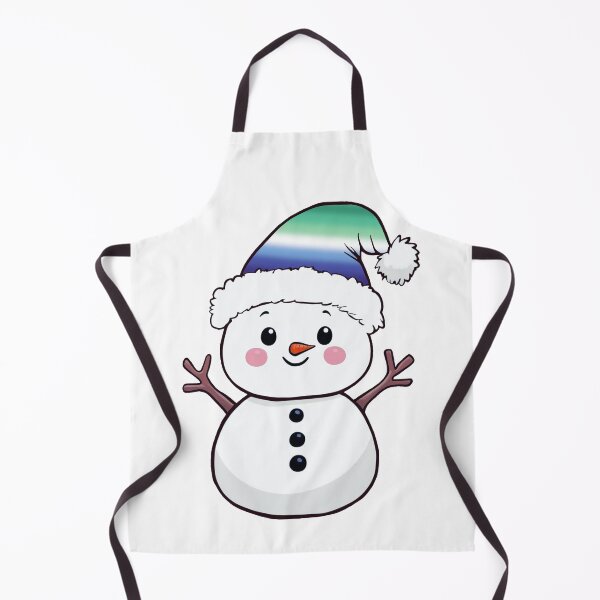 Item preview, Adorable Snowpal wearing an MLM Pride Santa Hat | MLM Pride Holiday Design designed and sold by Travelslightly.