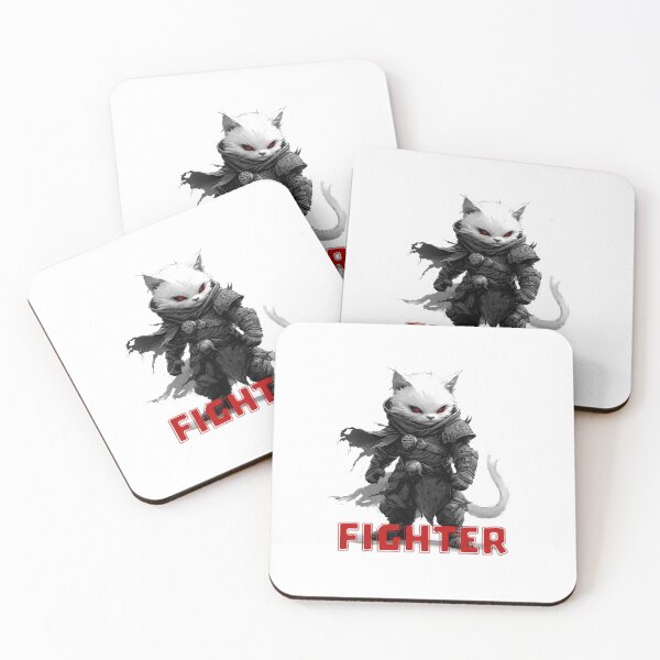 Item preview, Fighting cat designed and sold by krabbaraban.