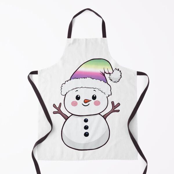 Item preview, Adorable Snowpal wearing an Genderfae Pride Santa Hat | Genderdoe Pride Holiday Design designed and sold by Travelslightly.