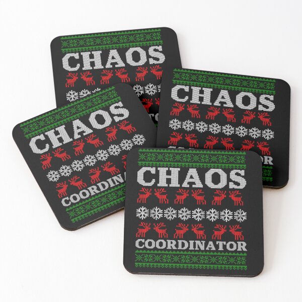 Item preview, Chaos Coordinator Quote for Teachers Parents Christmas  designed and sold by BobHan.