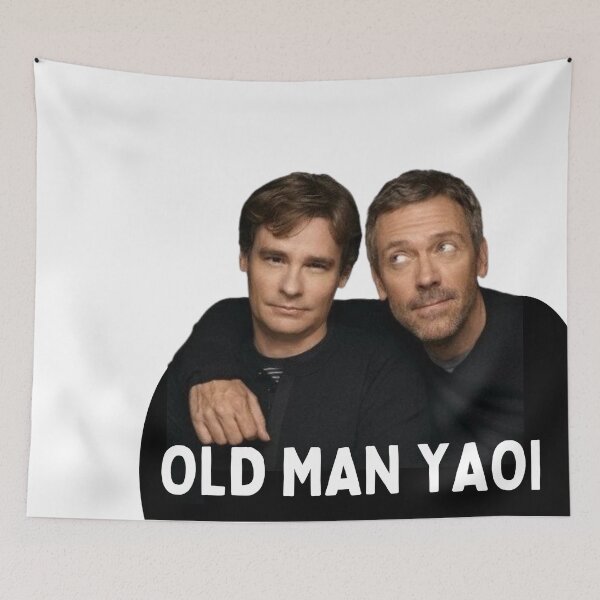 Item preview, house x wilson = old man yaoi designed and sold by careofjacks.