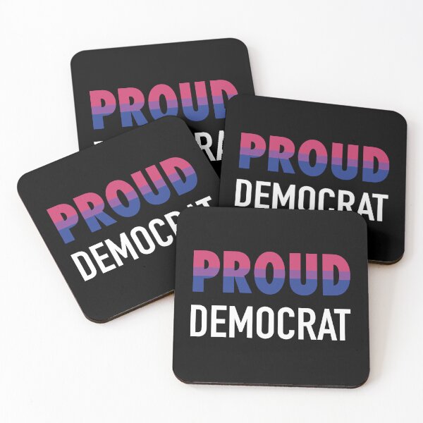 Item preview, Bisexual Proud Democrat designed and sold by thepixelgarden.
