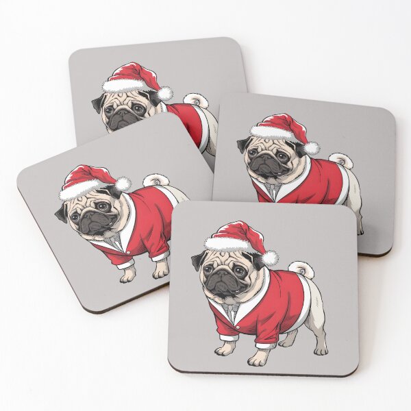 Item preview, Merry pugmas designed and sold by FriendlyLlama.