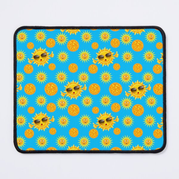 Item preview, Sunny Dreams: A cheerful pattern featuring sun faces with smiling expressions, radiating warmth and positivity. designed and sold by Grang Art Artistic Designs.