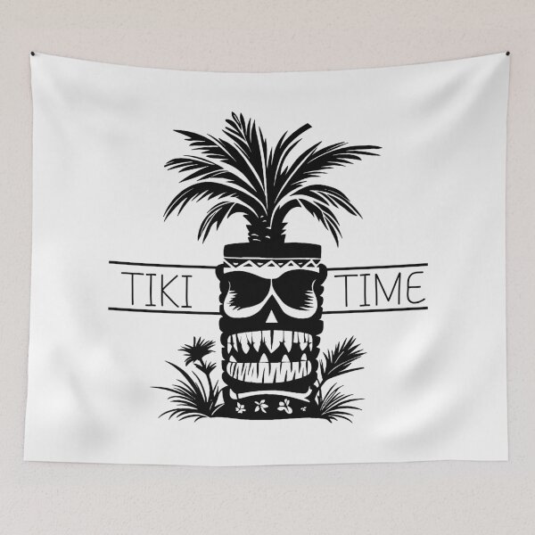 Item preview, Tiki Time (with Black Lettering) designed and sold by VelvetRoom.