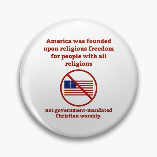 Item preview, America was founded upon religious freedom  designed and sold by Rachel the Artist .