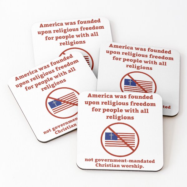 Item preview, America was founded upon religious freedom  designed and sold by Rachel the Artist .