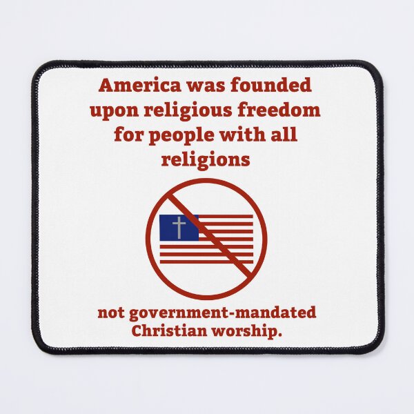 Item preview, America was founded upon religious freedom  designed and sold by Rachel the Artist .