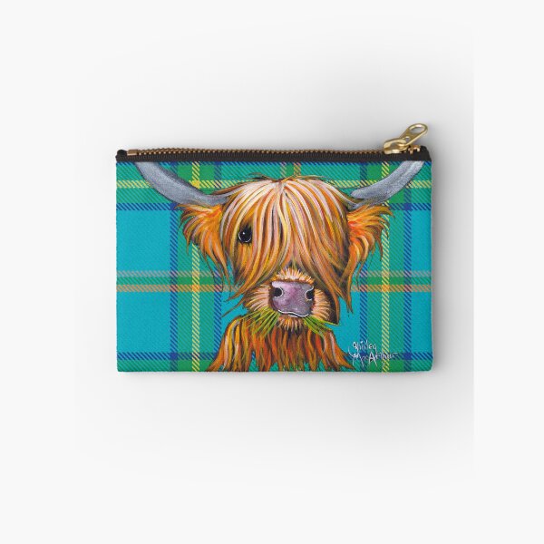 Item preview, SCoTTiSH HiGHLaND CoW ' TaRTaN LiTTLe ViKiNG ' by SHiRLeY MacARTHuR designed and sold by Shirley MacArthur Art.