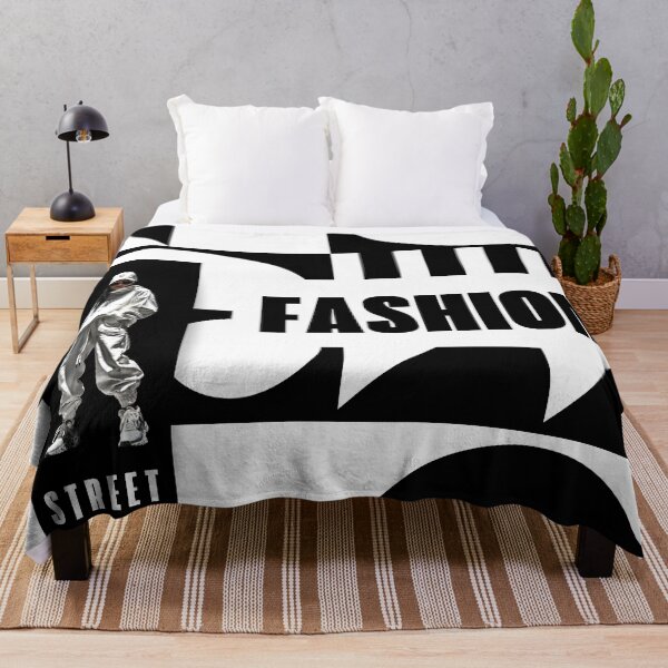 Item preview, Street fashion, black and white geometric graphics, monochromatic, white wear, designed and sold by silent-violin.