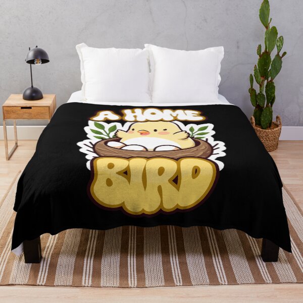 Item preview, A Home Bird Cozy Home Cute Bird  designed and sold by SleekVisuals.