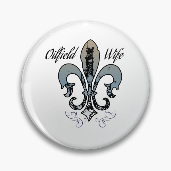 Item preview, Oilfield Wife Fleur de lis designed and sold by designxcristy.