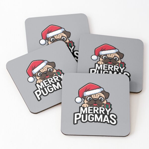Item preview, Merry pugmas designed and sold by FriendlyLlama.