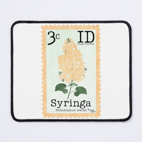 Item preview, Idaho State Flower: Syringa Postage Stamp designed and sold by Marguerite Artistry.
