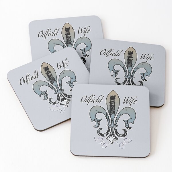 Item preview, Oilfield Wife Fleur de lis designed and sold by designxcristy.