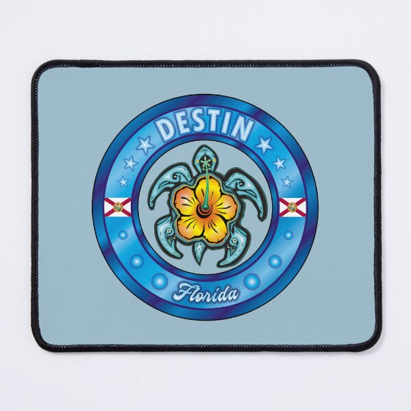 Item preview, Destin Florida sea turtle hibiscus designed and sold by studioss76.