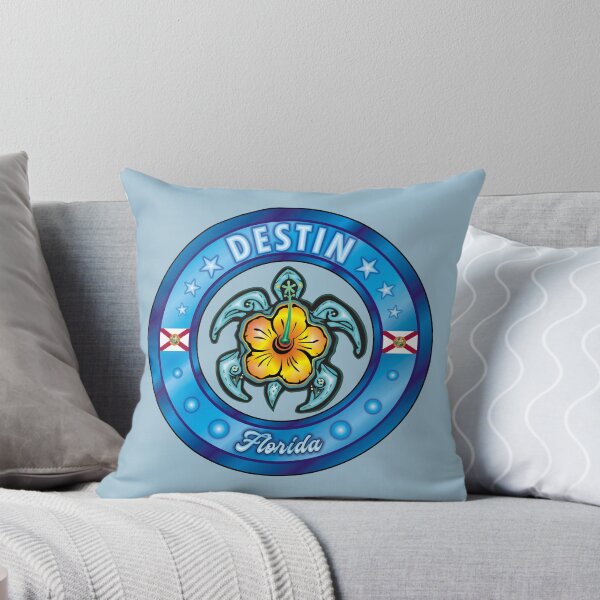 Item preview, Destin Florida sea turtle hibiscus designed and sold by studioss76.