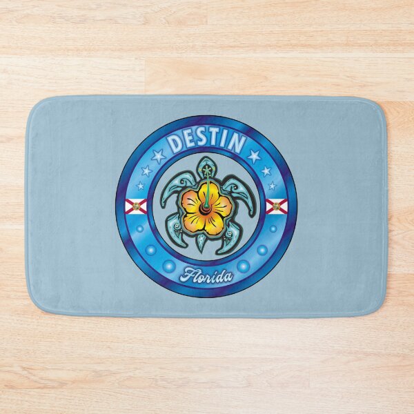 Item preview, Destin Florida sea turtle hibiscus designed and sold by studioss76.
