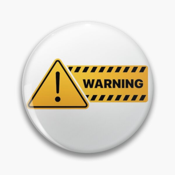 Item preview, Warning designed and sold by MixsyM.