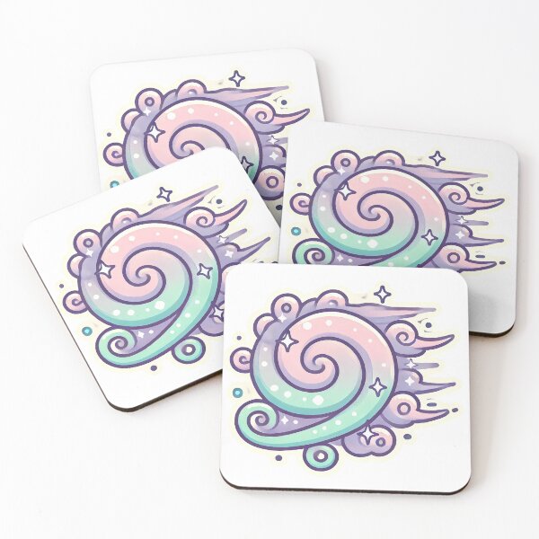 Item preview, Pastel Wind Gust Swirl Art designed and sold by pixelpopplanet.