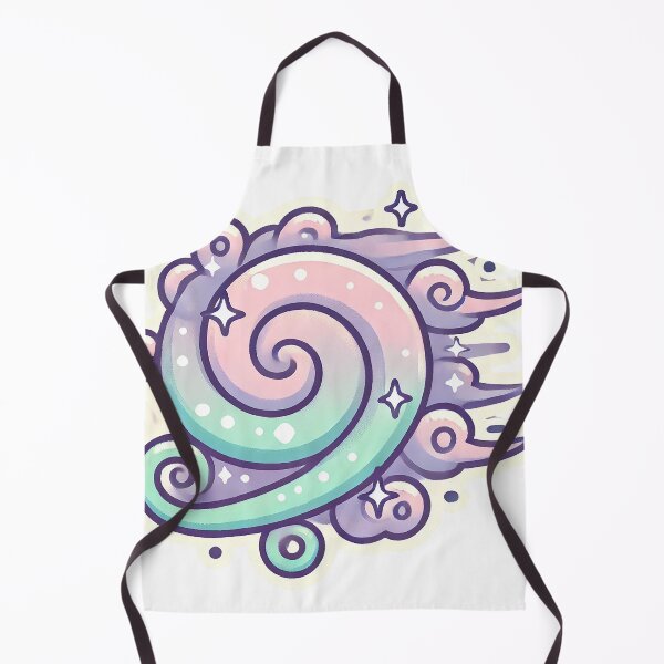 Item preview, Pastel Wind Gust Swirl Art designed and sold by pixelpopplanet.