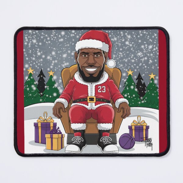 Item preview, Lebron James Santa - Lebron James brings the gifts this christmas. Perfect xmas gifts designed and sold by Fanaticos.