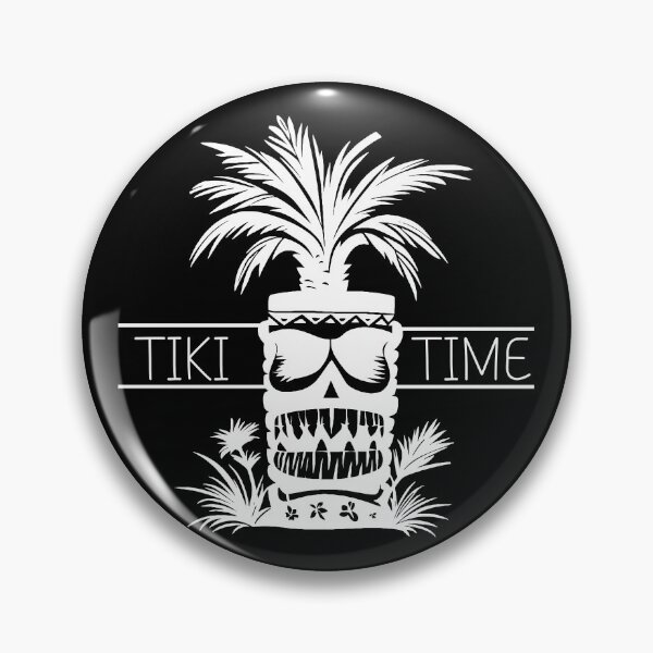 Item preview, Tiki Time (with White Lettering) designed and sold by VelvetRoom.