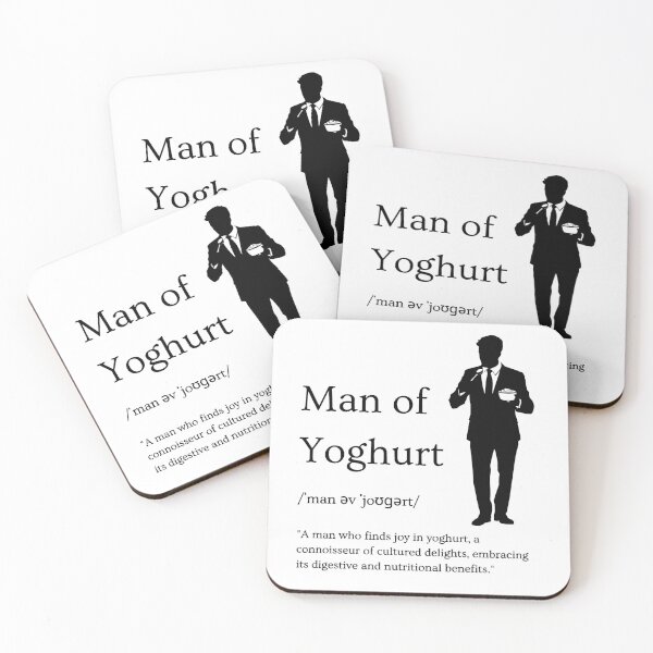 Item preview, Man of Yoghurt White designed and sold by JimothySnicket.