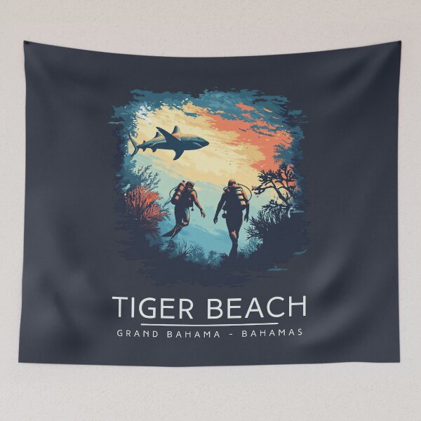 Item preview, Tiger Beach - Bahamas  designed and sold by StudioRedKoala.