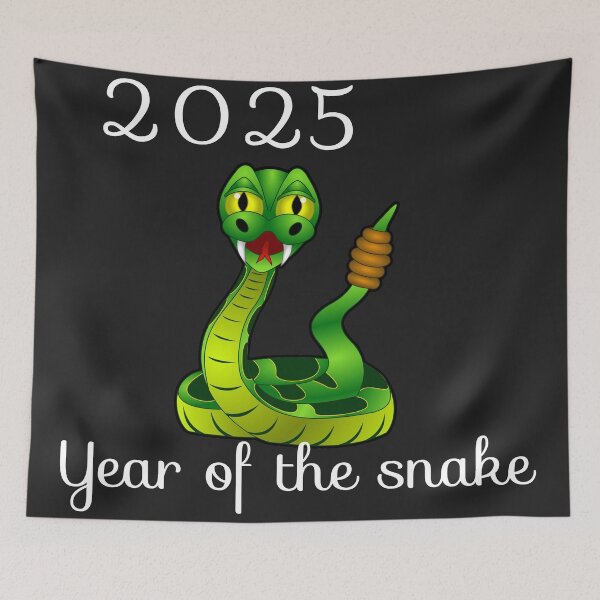 Item preview, 2025 the year of snake designed and sold by leicha.