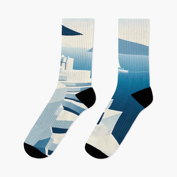 Item preview, Morning In Santorini designed and sold by Visual Nomad Club.