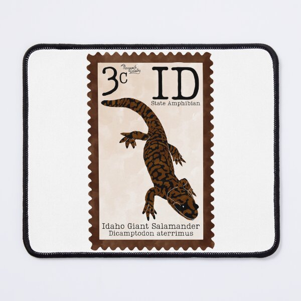 Item preview, Idaho State Amphibian: Idaho Giant Salamander Postage Stamp designed and sold by Marguerite Artistry.