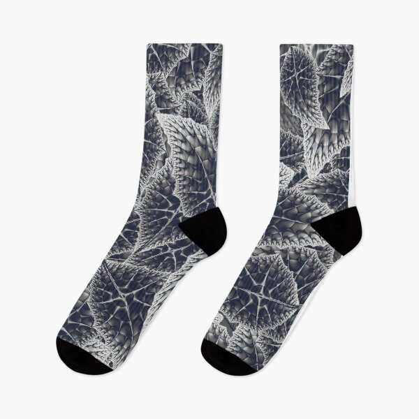 Item preview, Fractal frosty leaves designed and sold by Snaret.