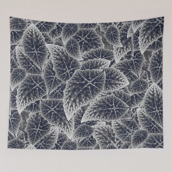 Item preview, Fractal frosty leaves designed and sold by Snaret.