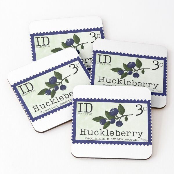 Item preview, Idaho State Fruit: Huckleberry Postage Stamp designed and sold by Marguerite Artistry.