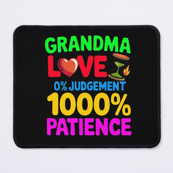 Item preview, Grandma's Love and Patience Grandma Day designed and sold by Amanda's Factory.