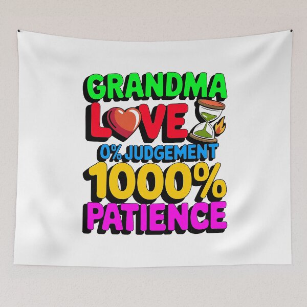 Item preview, Grandma's Love and Patience Grandma Day designed and sold by Amanda's Factory.