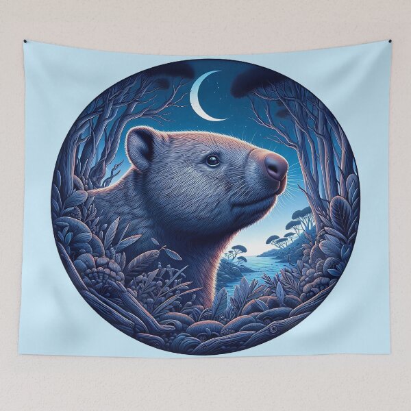 Item preview, Wombat Art #80 | Wombat Lovers designed and sold by ksgraphics222.