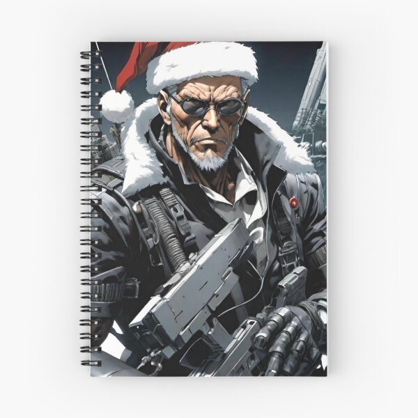 Item preview, Futuristic Christmas Soldier in Action Mode designed and sold by GrizzlyCollective.